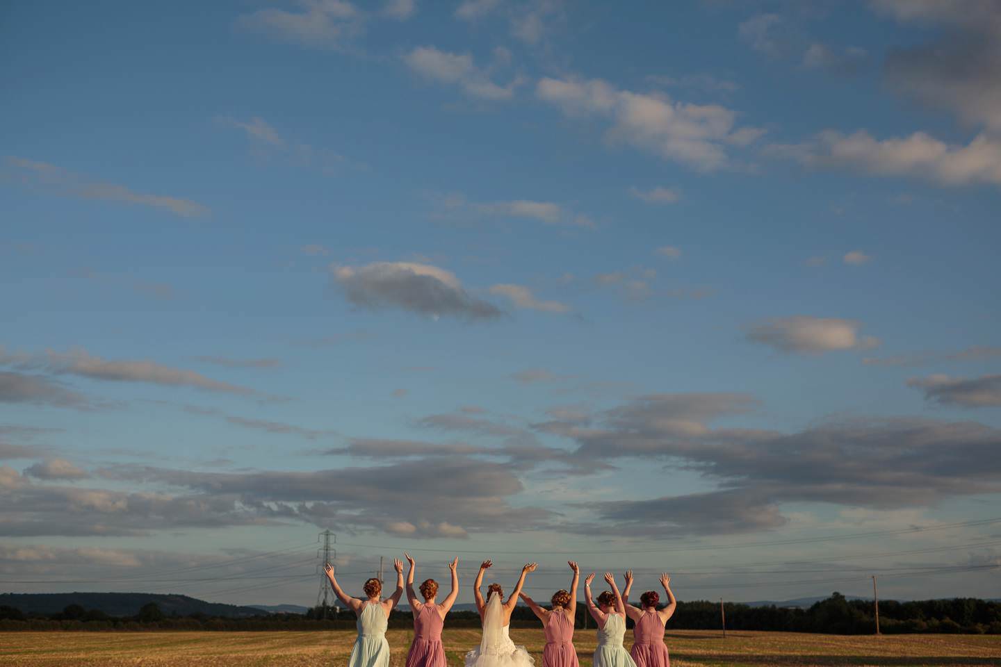 fun and artistic shropshire wedding photography