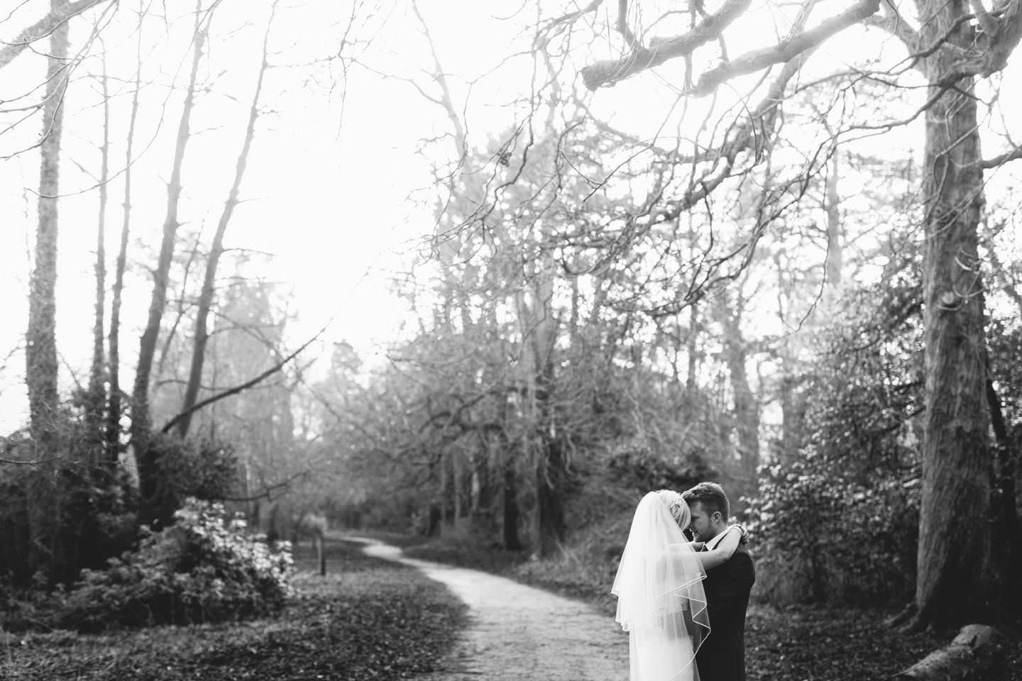 Bride and groom in Ellesmere shropshire captured by Lion Quays Wedding Photographer pbartworks