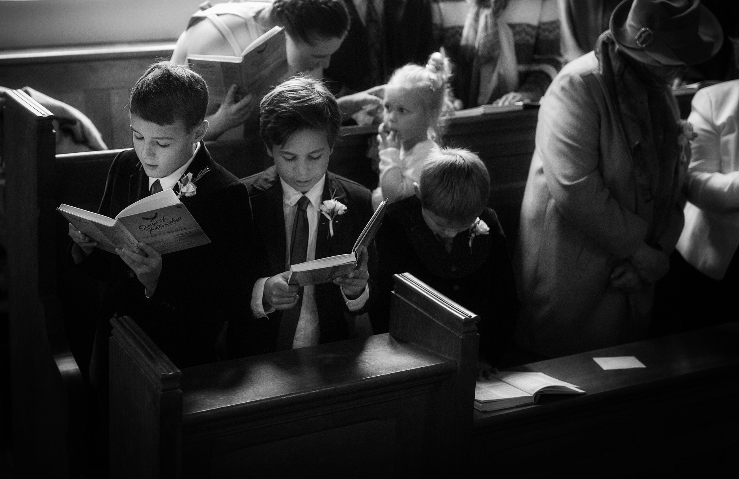 Shropshire Documentary Photographer in Church