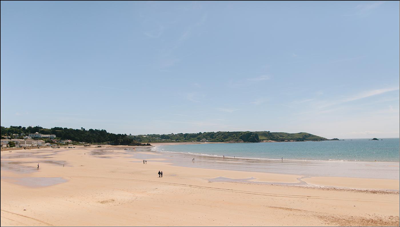 Jersey beach captured by Shropshire destination photographer
