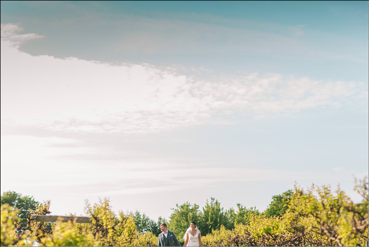 bride and groom with Shropshire destination photographer
