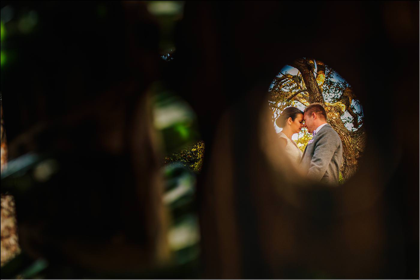 bride and groom with Shropshire destination photographer