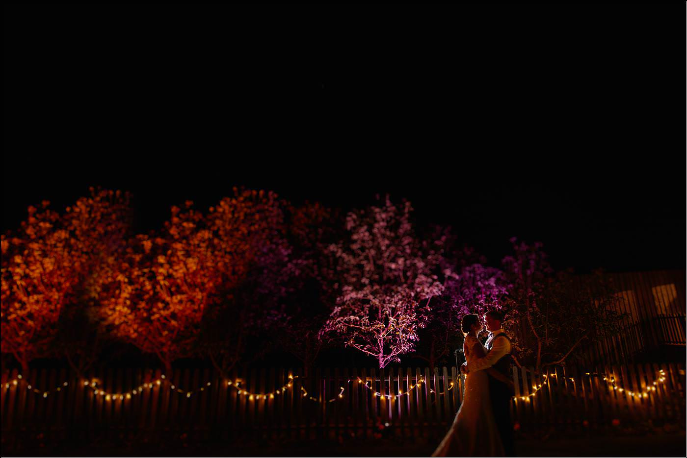 bride and groom with Shropshire destination photographer