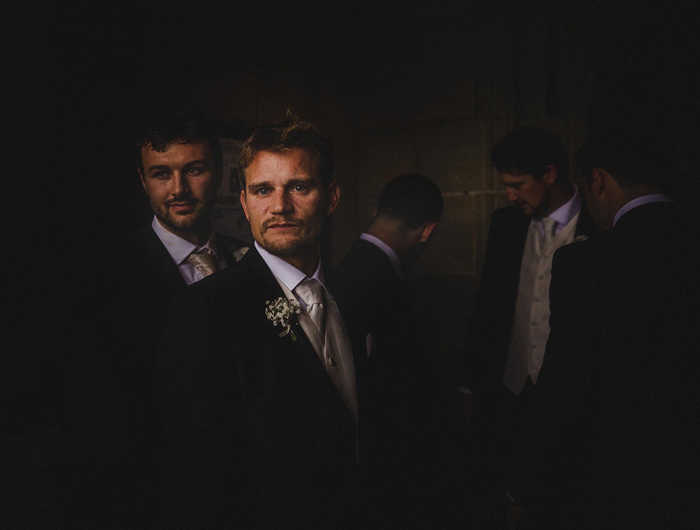 a best man's portrait