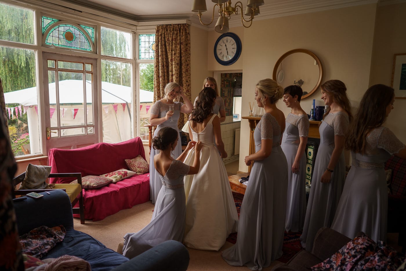 wedding photographer in shropshire captures candid moments at wedding