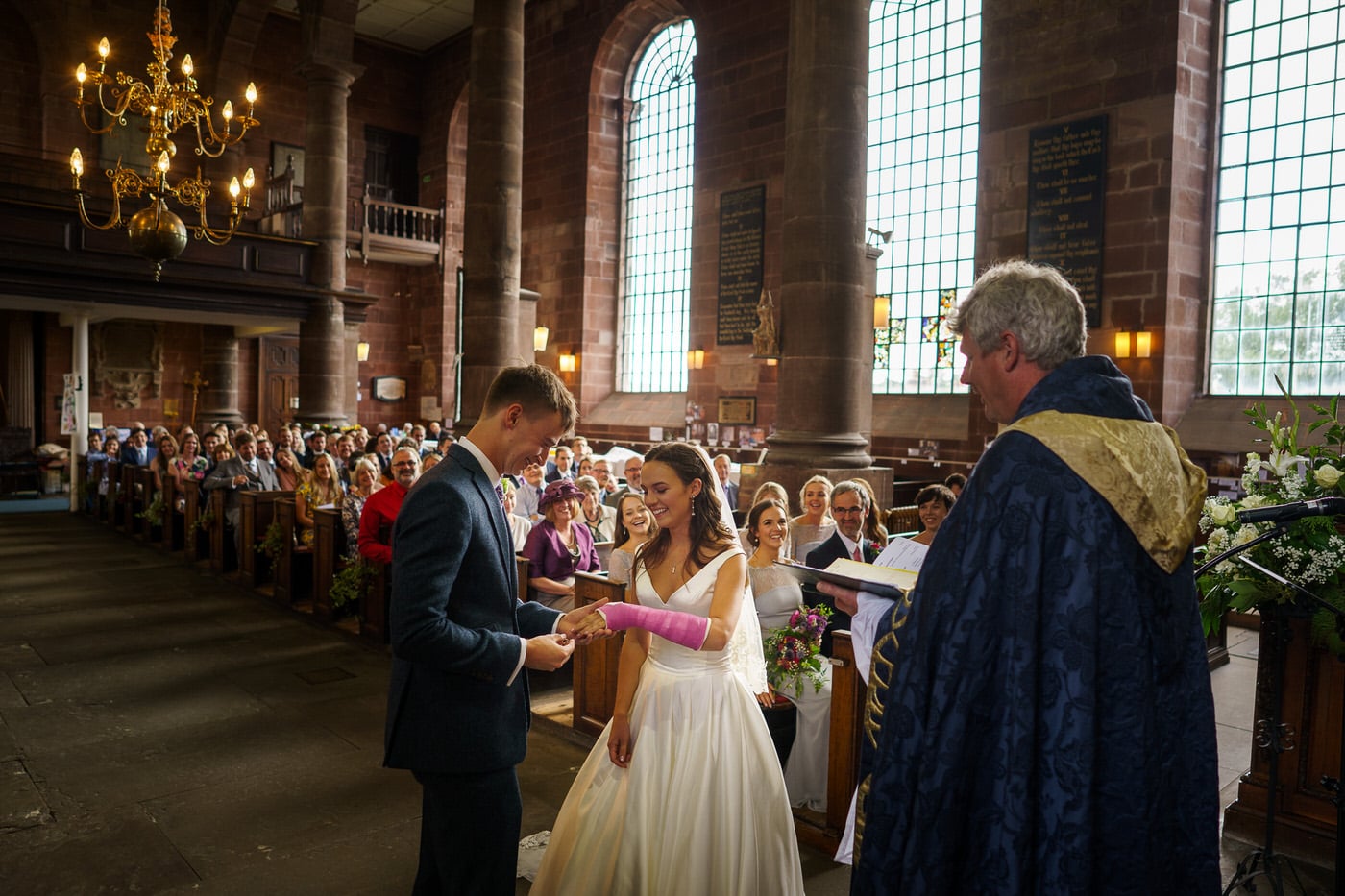 St Alkmunds Church Wedding