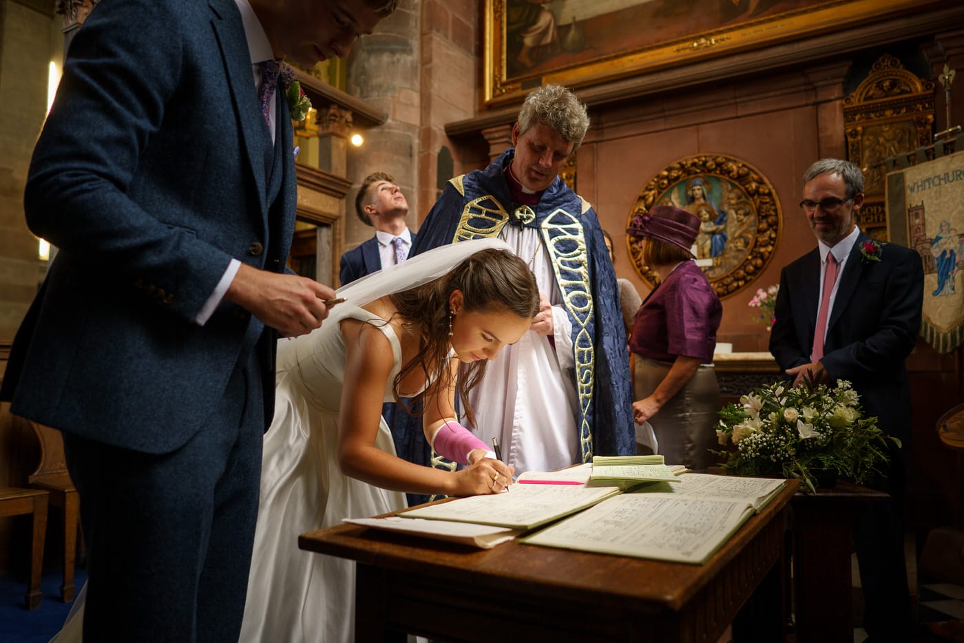St Alkmunds Church Wedding