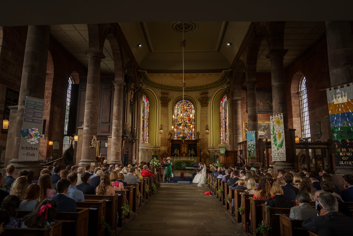 St Alkmunds Church Wedding