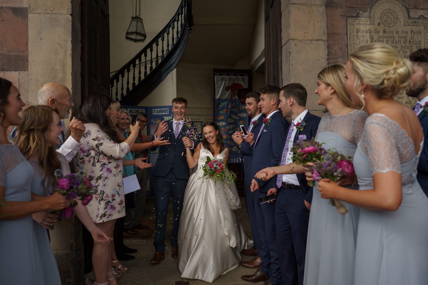 St Alkmunds Church Wedding